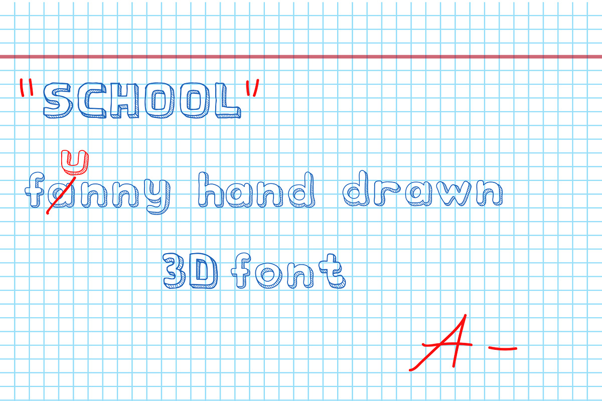 school font preview 2