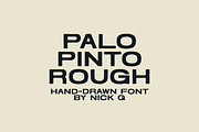 Palo Pinto Hand Drawn Font, a Sans Serif Font by nickqtx (Thumbnail 3 of 6)