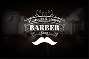 BARBER SHOP Logo, a Branding & Logo Template by Vintage Shop (Thumbnail 1 of 2)