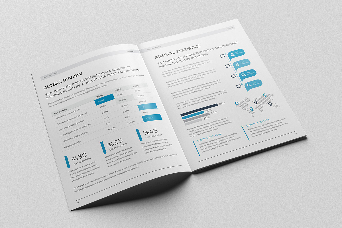 Annual Report 16 Pages, a Brochure Template by Brochure-Market (Photo 8 of 10)