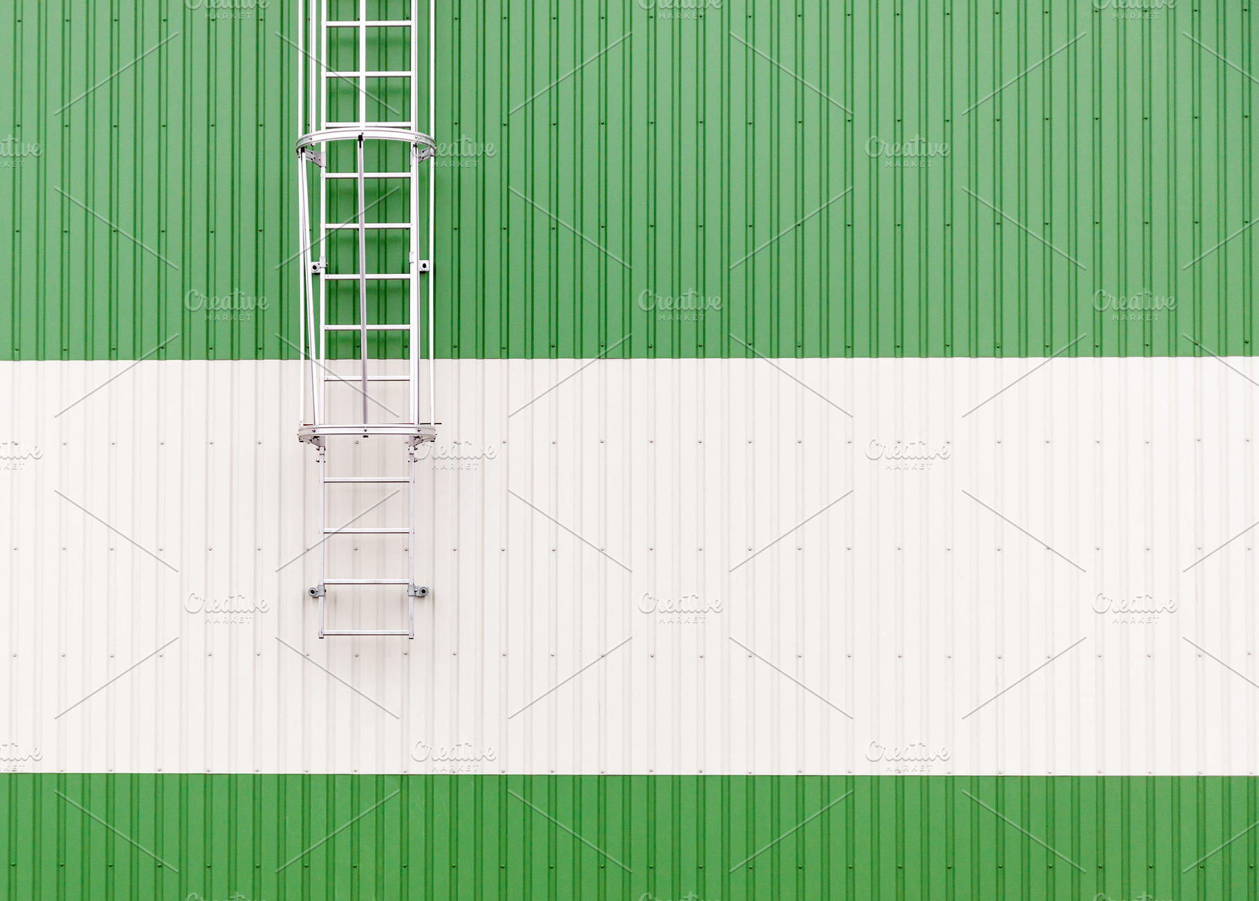 Minimalist industrial warehouse wall, an Architecture Photo by BOOCYS