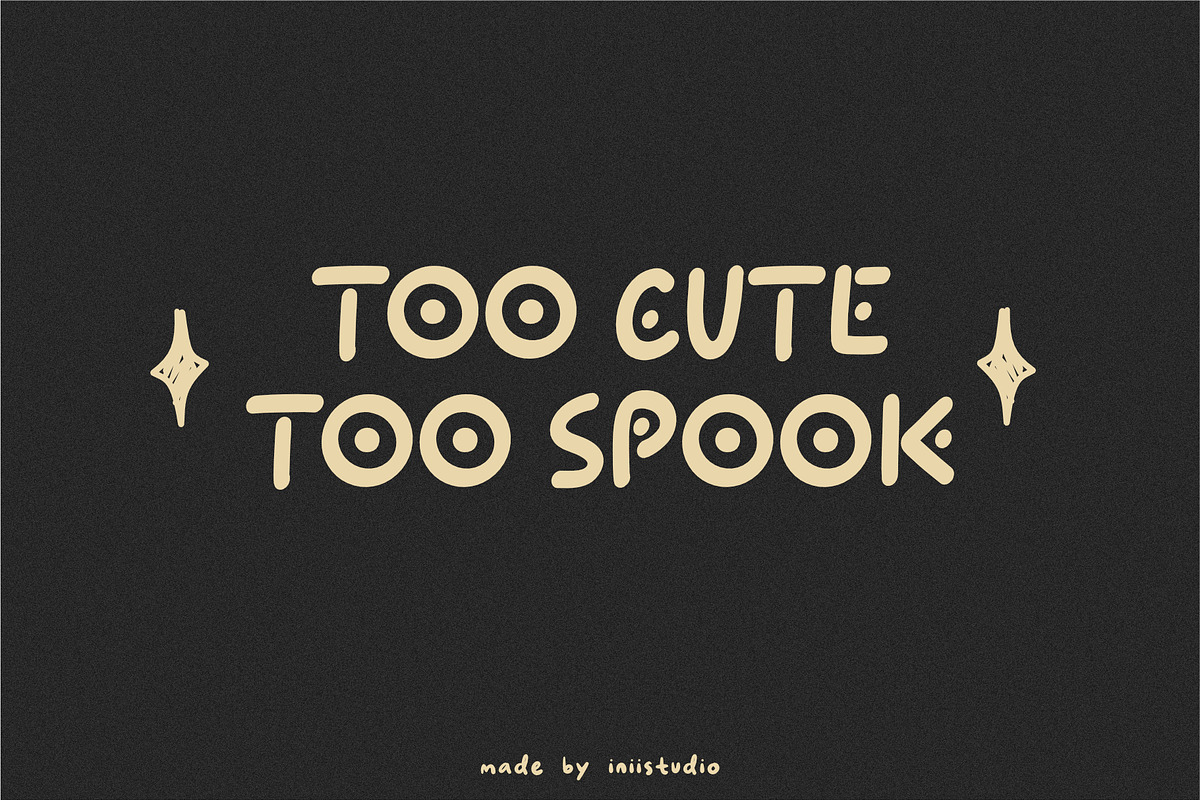 Cute Monster - Cute Handwritten Font, a Handwritten Font by Iniistudio (Photo 5 of 7)