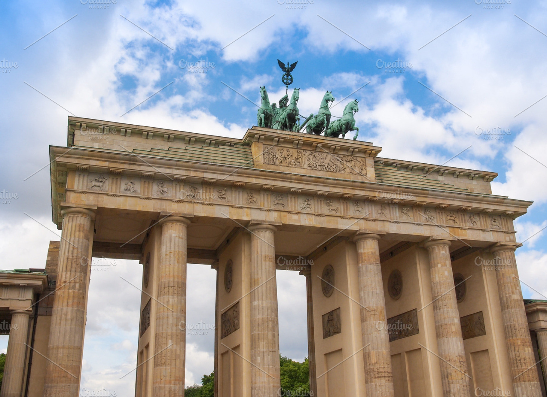 Brandenburg gate in berlin featuring berlin, brandenburger, and tor