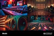 Music. Collection, a Decorative Illustration by Handmadefont (Thumbnail 8 of 13)