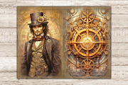 Steampunk Junk Journal Kit Ephemera, a Person Illustration by GlamArtZhanna (Thumbnail 9 of 9)