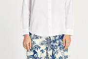 MONKEY JUNGLE TOILE Seamless Pattern, a Pattern Graphic by AYAKA Studio Co. (Thumbnail 7 of 9)