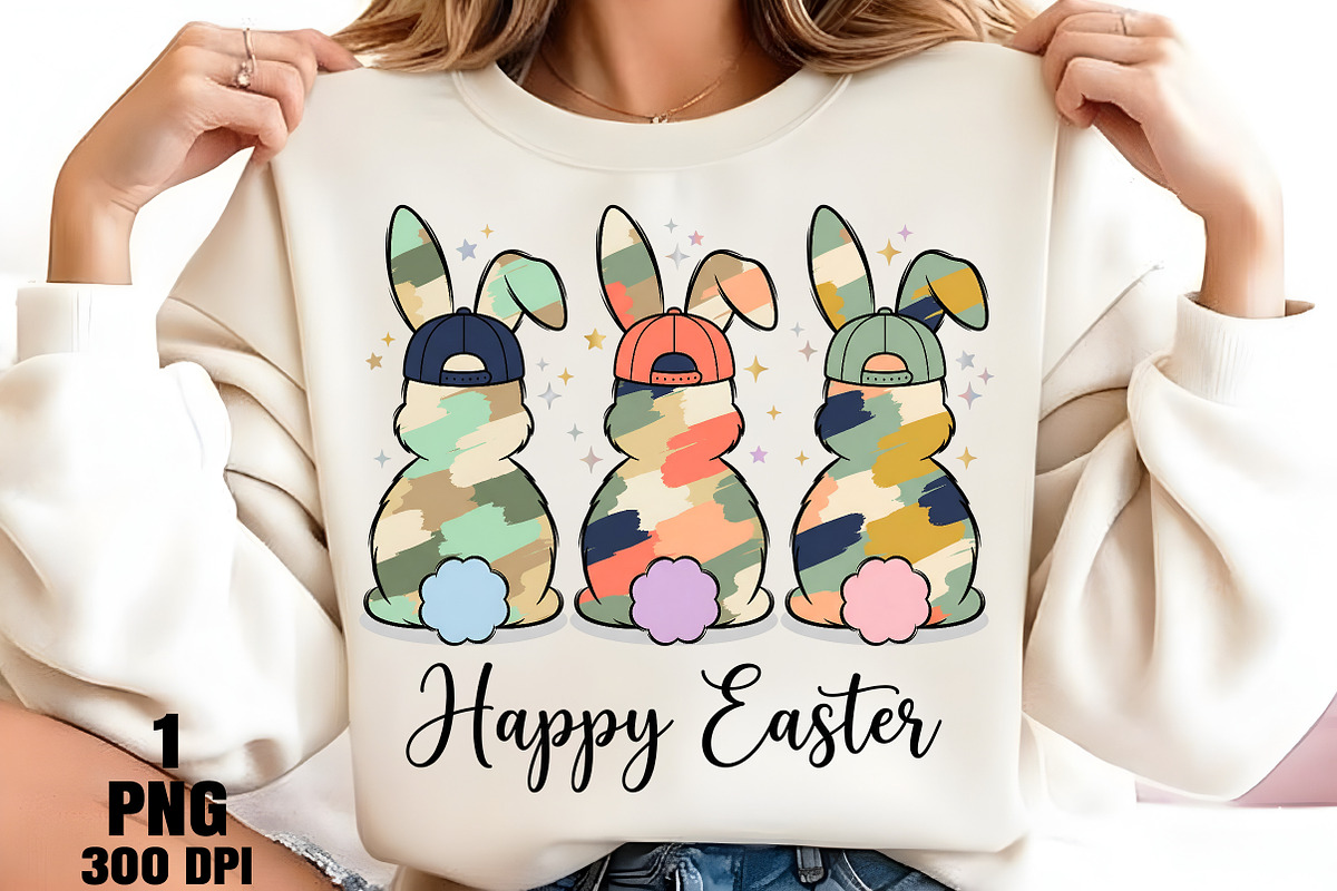 Happy Easter Egg Bunny Png, an Illustration by Daily.Designs (Photo 4 of 5)