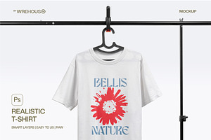 Realistic T-Shirt Mockup P.2