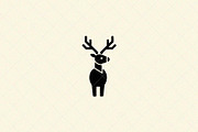 Geometric Deer Icon, an Animal Illustration by Vectorium Studio (Thumbnail 2 of 4)