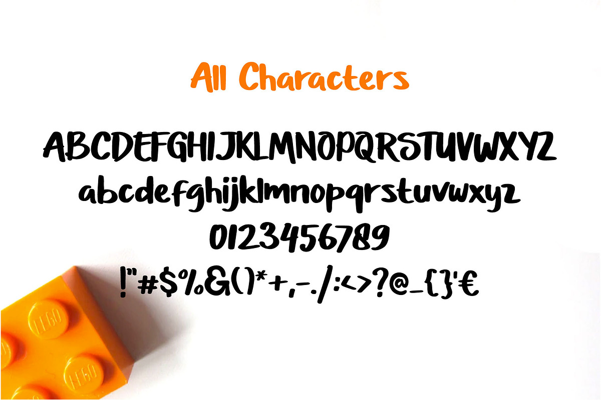 Just Marsha - Fresh Tasty Font preview 5