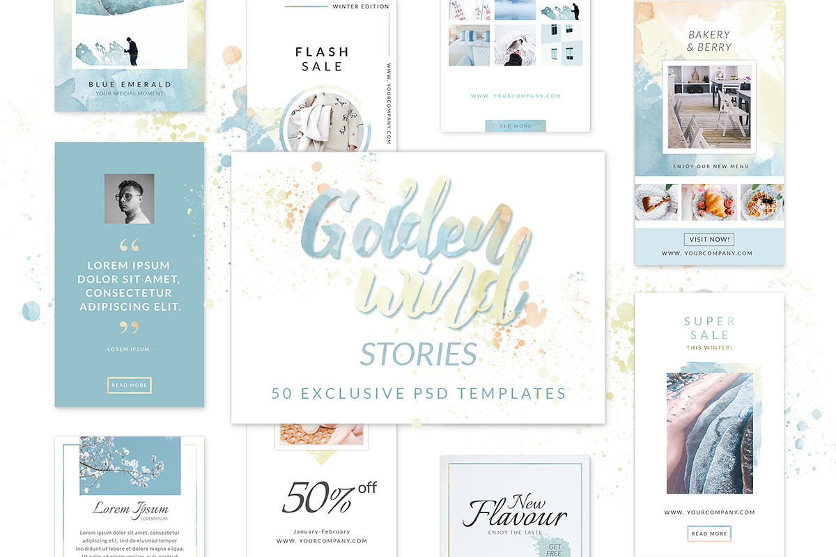 BEST SELLER Bundle Eviory, a Social Media Template by Eviory (Photo 31 of 50)