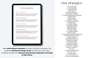 Business plan template Canva, a Templates & Theme by Cate Creates (Thumbnail 3 of 3)