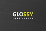 Glossy Logo Mockup, a Product Mockup by graphypix (Thumbnail 1 of 4)