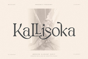 Kallisoka Modern Elegant Serif