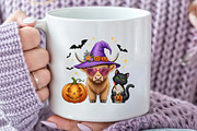 Halloween Highland Cow Png, an Illustration by Black Bird Studio (Thumbnail 3 of 4)