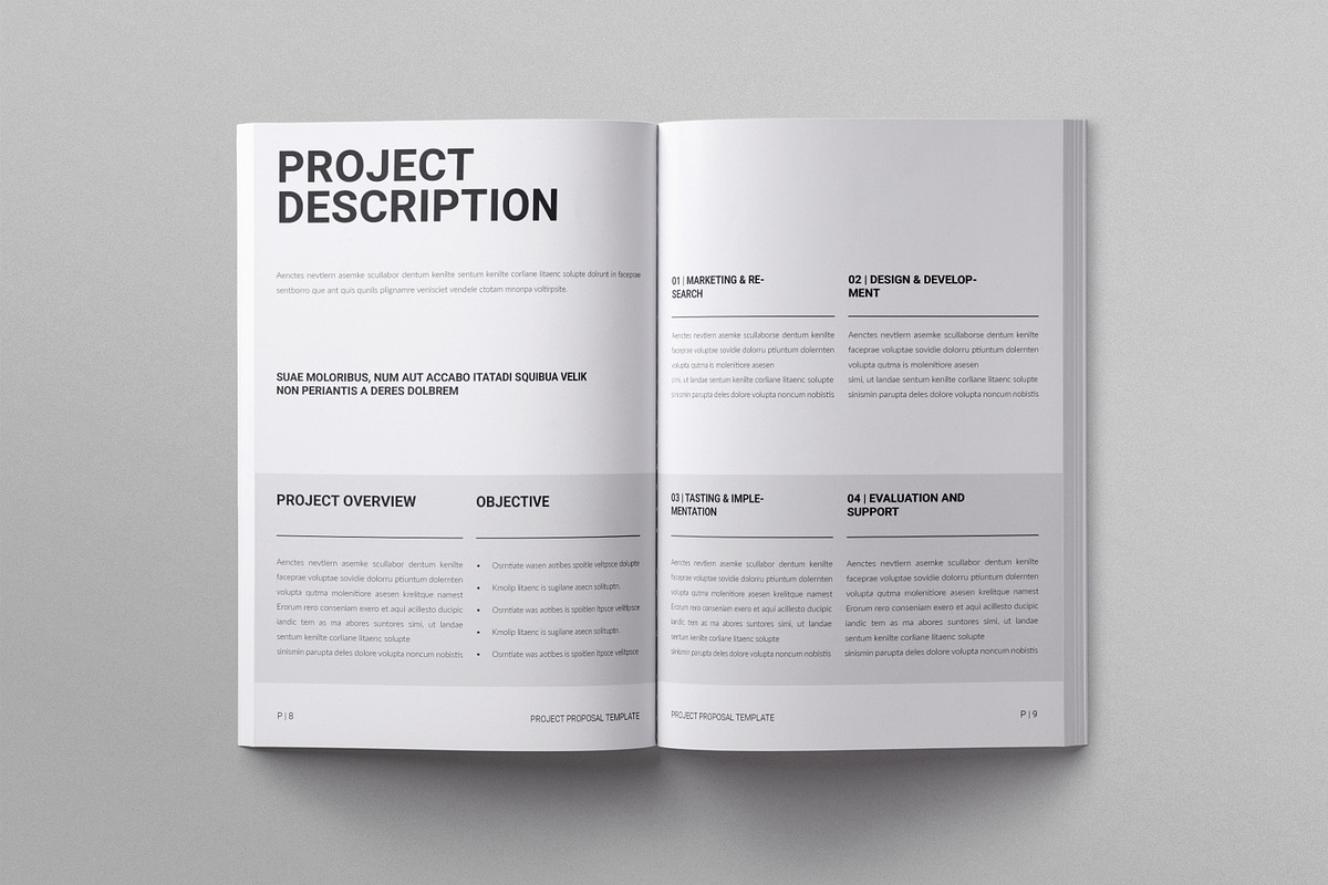 Proposal Template | Canva, INDD, a Brochure Template by ElvinPrint (Photo 5 of 9)
