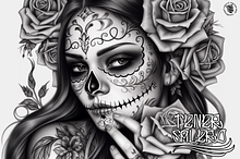 Tener Salero, custom tattoo letters