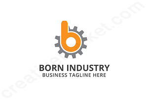 Born Industry Logo Template