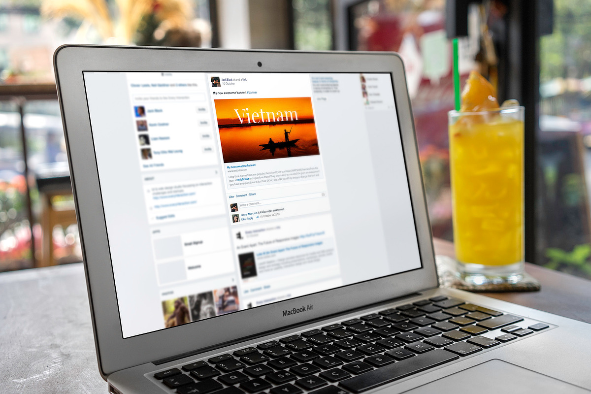 Travel Social Media Banners, a Social Media Template by Web Donut (Photo 6 of 9)