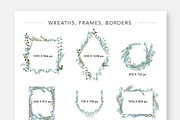 Eucalyptus Wreaths & Frames, an Illustration by Wooly Pronto (Thumbnail 3 of 4)