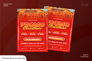 Christmas Big Promo Sale Flyer, a Flyer Template by Annora Studio (Thumbnail 1 of 6)