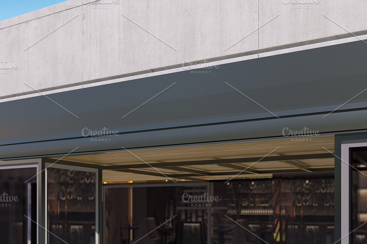 Storefront Logo Mockup, an Advertising Mockup by Art-Jek.std (Photo 2 of 2)