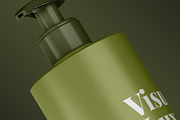 Cosmetic Pump Bottle Mockup 5 Views, a Cups & Container Mockup by Illusiongraphic (Thumbnail 20 of 22)