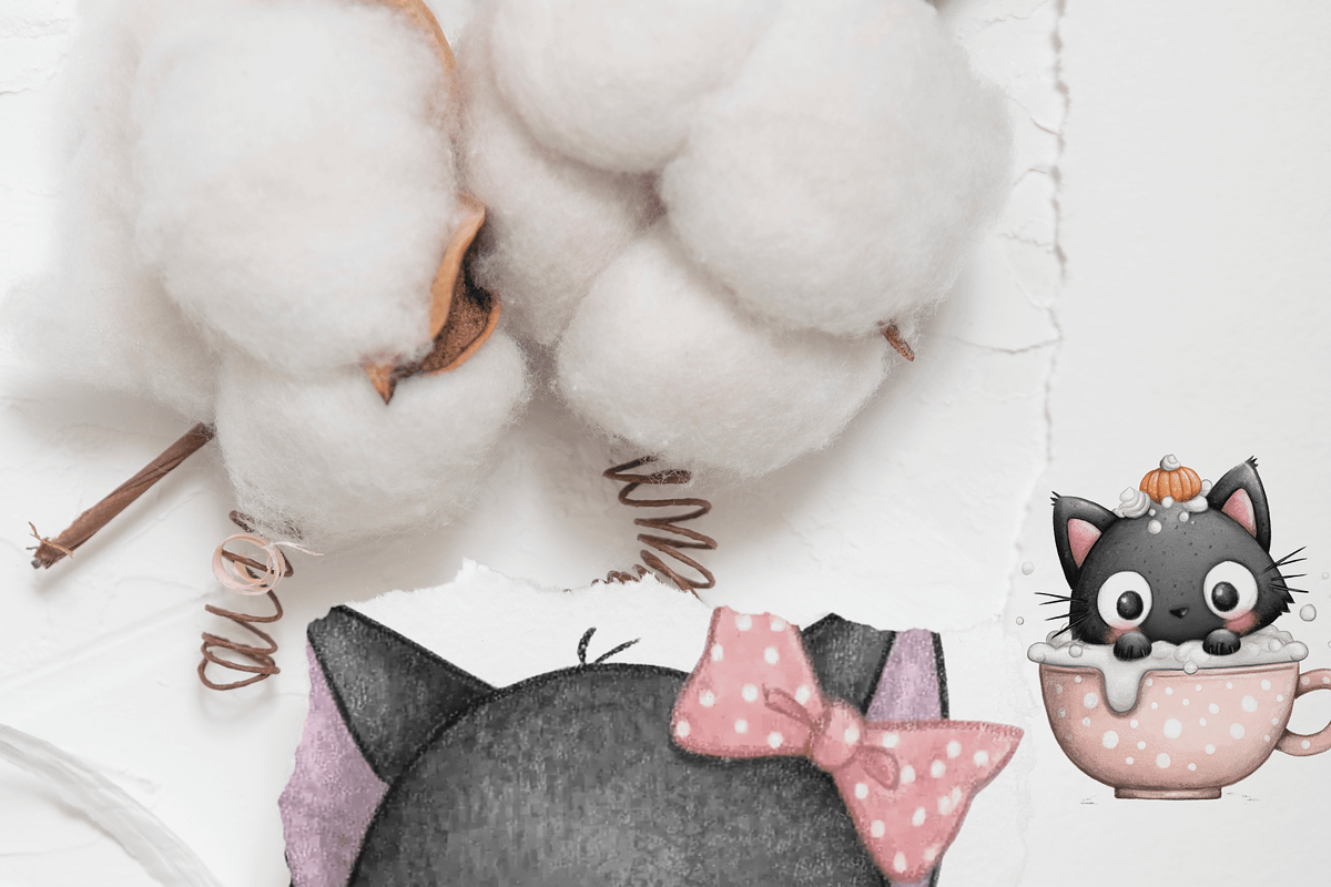 30 Cute Halloween Clipart, a Decorative Illustration by Pati Charm Studio (Photo 8 of 8)