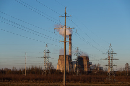 Industrial landscape power industri featuring industry, power, and landscape, an Industrial Photo by oleghz