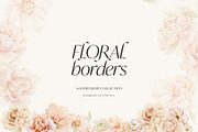 Peach watercolor flowers collection, a Decorative Illustration by Grace Noboa Illustrations (Thumbnail 8 of 10)