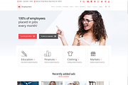 Employment WordPress Theme, a WordPress Template by Visualmodo (Thumbnail 2 of 24)
