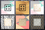 Minimal Romantic Logo in frame, a Texture Illustration by Olha Kostiuk (Thumbnail 3 of 3)