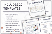 Lead Magnet Freebie Canva InDesign, a Magazine Template by Lady Boss Studio (Thumbnail 3 of 10)