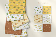 Avocado and Rainbow Collection, a Decorative Illustration by DearLetters (Thumbnail 7 of 12)