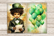 St. Patrick's Day Junk Journal Kit, a Seasonal Illustration by GlamArtZhanna (Thumbnail 9 of 10)