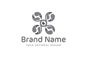 Green Drone Custom Logo, a Branding & Logo Template by ARTE MIGUEL (Thumbnail 3 of 3)