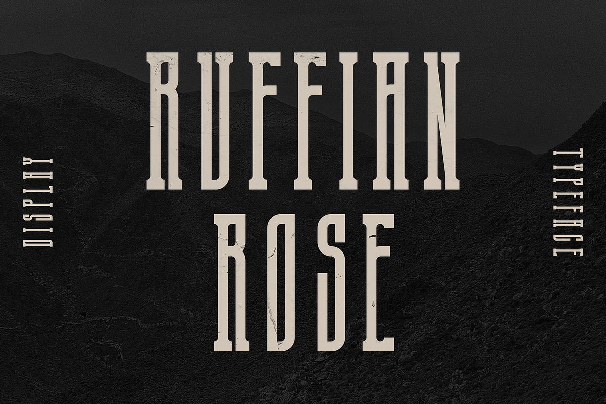 Ruffian Rose, a Slab Serif Font by Chad Palmer Designs (Photo 1 of 7)