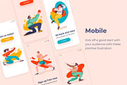 Energetic Illustration Series 2, a Person Illustration by Somewan draws (Thumbnail 3 of 6)
