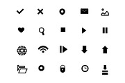 social icons set collection, an Outline Icon by nicollr's store (Thumbnail 1 of 3)