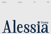 CS Alessia Stamp, a Serif Font by Craft Supply Co. (Thumbnail 1 of 8)