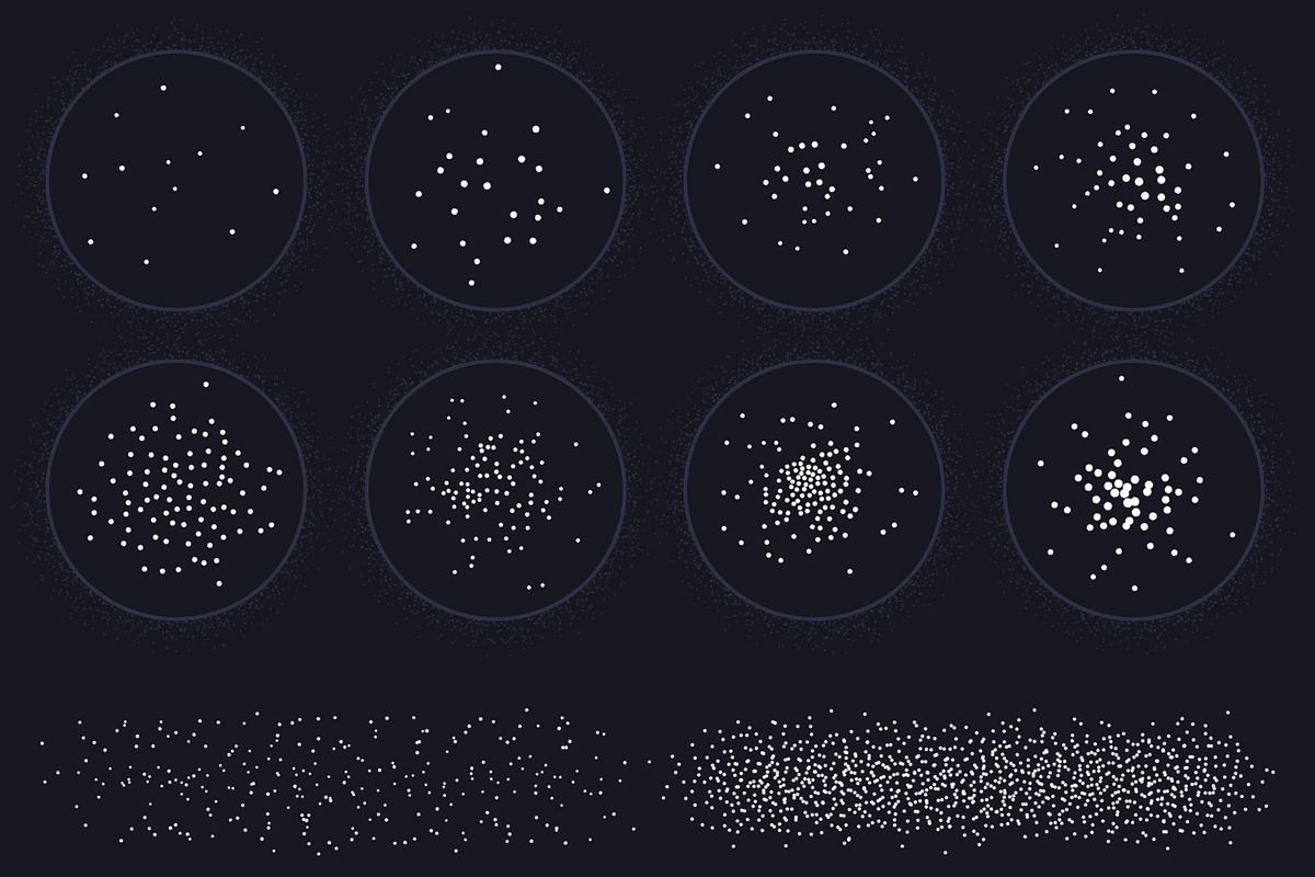 Stipple Shading Photoshop Brushes, a Brush Add-On by Spoon Graphics (Photo 2 of 3)