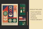Big retro geometric collection, an Object Illustration by Sofico (Thumbnail 3 of 31)