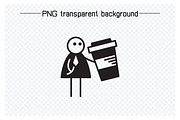 Business People Stick Figure Clipart, a Work Illustration by Designfour (Thumbnail 4 of 8)