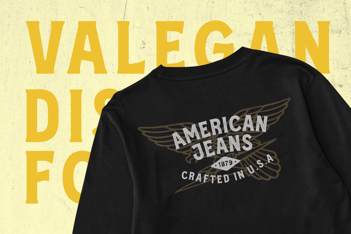 Valegan Font - Bonus Illustration, a Font by Letterhend Studio (Photo 4 of 12)