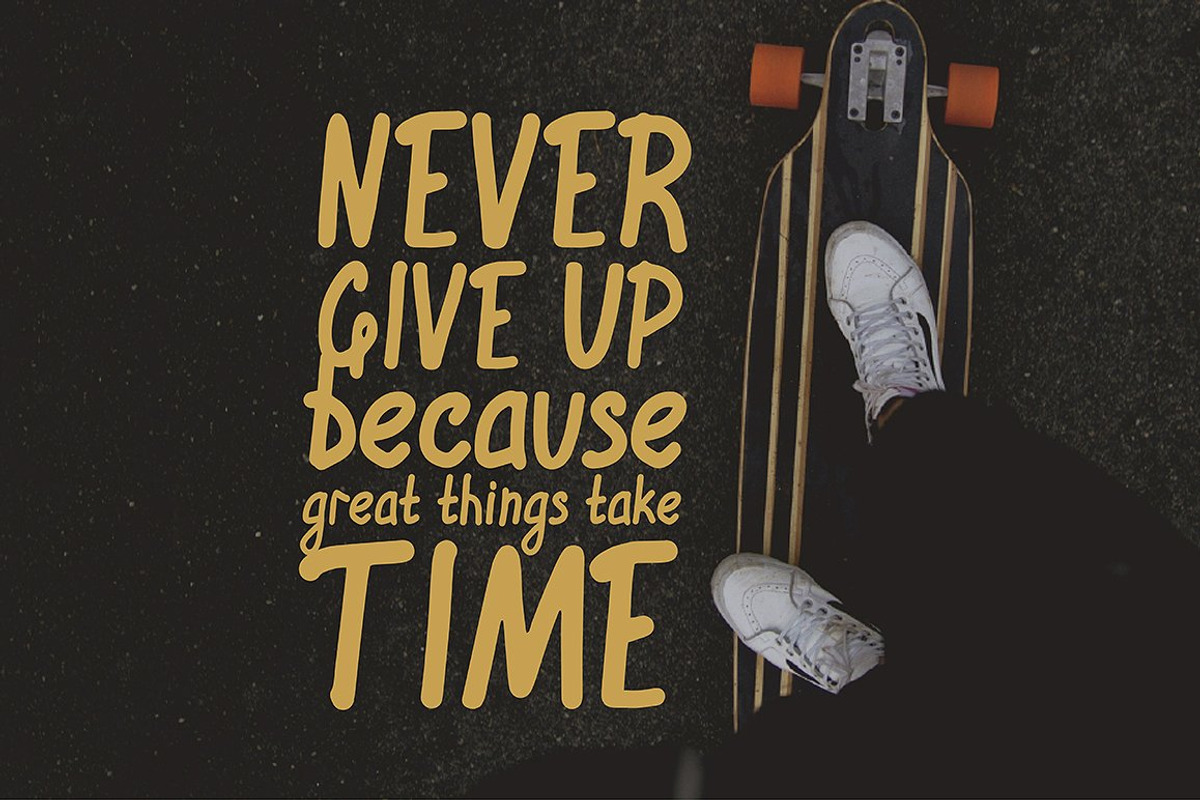 Winflo Handwritten Font, a Sans Serif Font by Mr.Typeman (Photo 8 of 9)
