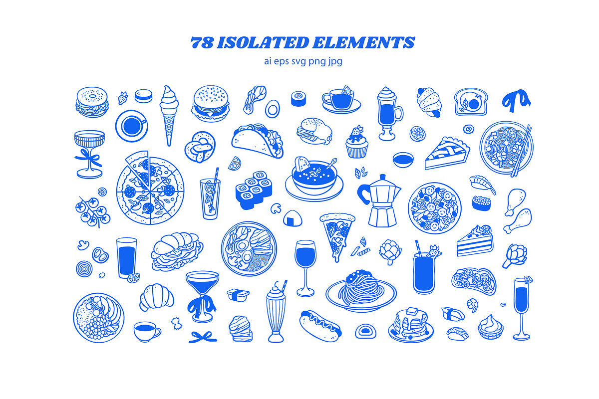 The Cafe Menu, a Food Illustration by Sweet Corner (Photo 4 of 11)