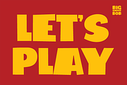 Big Shout Bob - Block Font, a Sans Serif Font by tokokoo (Thumbnail 7 of 12)