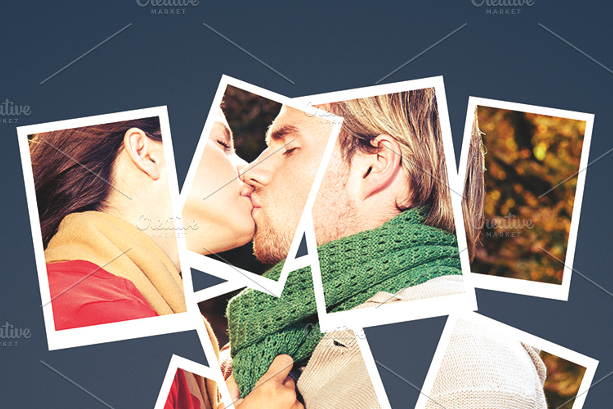 Polaroid Puzzle Photo Frame Template, a Templates & Theme by Design_Fx (Photo 2 of 7)