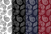 60 Flowers & Paisley, a Decorative Illustration by Katika Shop (Thumbnail 7 of 7)