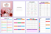 2026 Dated Weekly Organizer Canva, a Stationery Template by Mustafiz (Thumbnail 2 of 4)